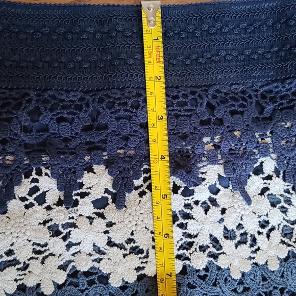 S/CH (3-5) DARK BLUE TO LIGHT BLUE SHORTS LACY - Picture 2 of 8